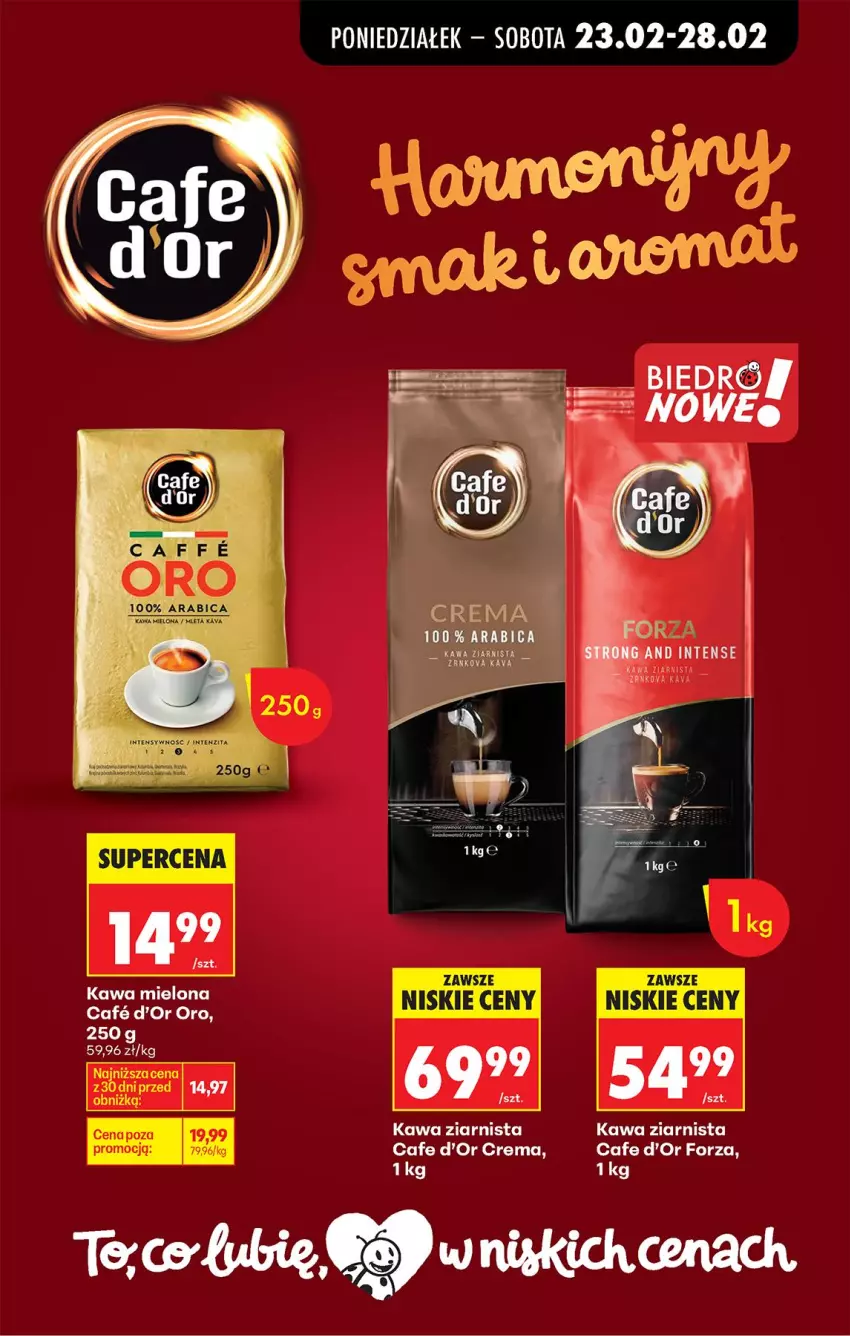 Gazetka promocyjna Biedronka - Od Poniedziałku - ważna 23.02 do 28.02.2026 - strona 57 - produkty: Kawa, Kawa ziarnista