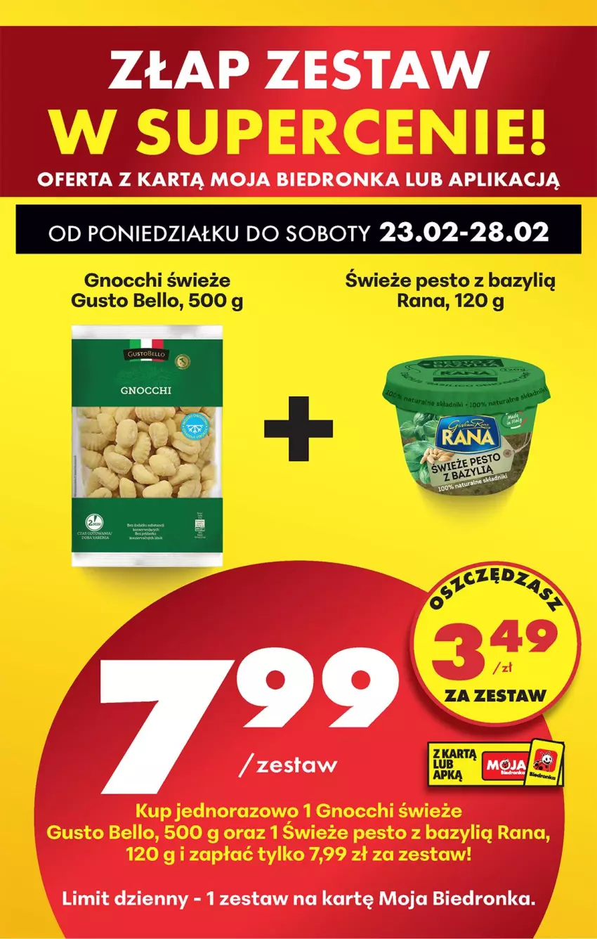 Gazetka promocyjna Biedronka - Od Poniedziałku - ważna 23.02 do 28.02.2026 - strona 82 - produkty: Bazyl, Bell, Gnocchi, Pesto