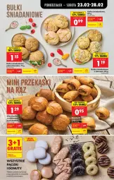 Gazetka promocyjna Biedronka - Od Poniedziałku - Gazetka - ważna od 28.02 do 28.02.2026 - strona 33 - produkty: Por, Nuty, Danio, Donut, Bułka