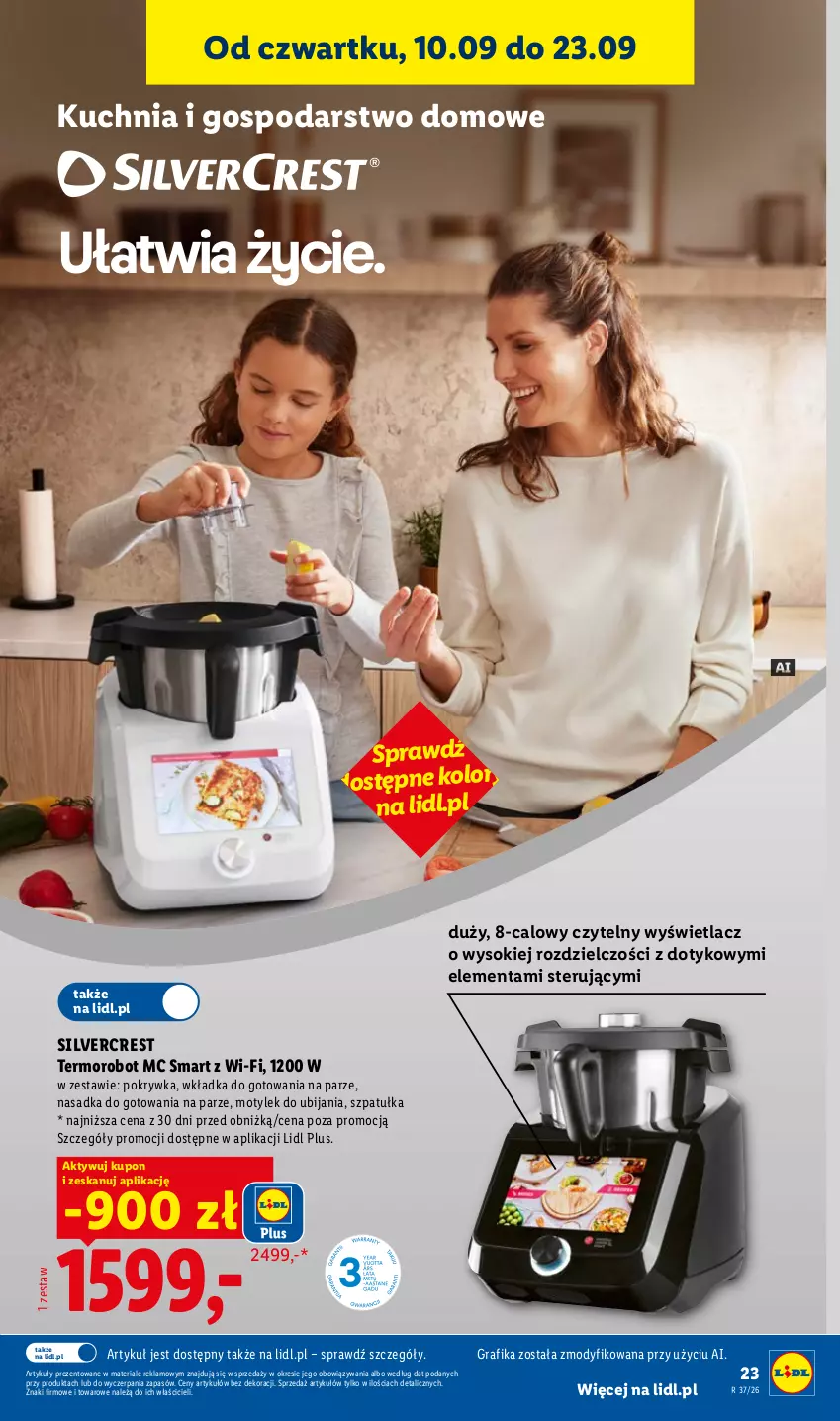 Gazetka promocyjna Lidl - Gazetka ważna od 07.09. do 12.09. - ważna 07.09 do 12.09.2026 - strona 27 - produkty: Gra, Grafika, Kuchnia, Robot, Silvercrest, Sok, Szpatułka