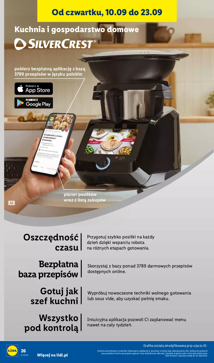 Gazetka promocyjna Lidl - Gazetka ważna od 07.09. do 12.09. - ważna 07.09 do 12.09.2026 - strona 30 - produkty: Gra, Grafika, Kuchnia, Robot