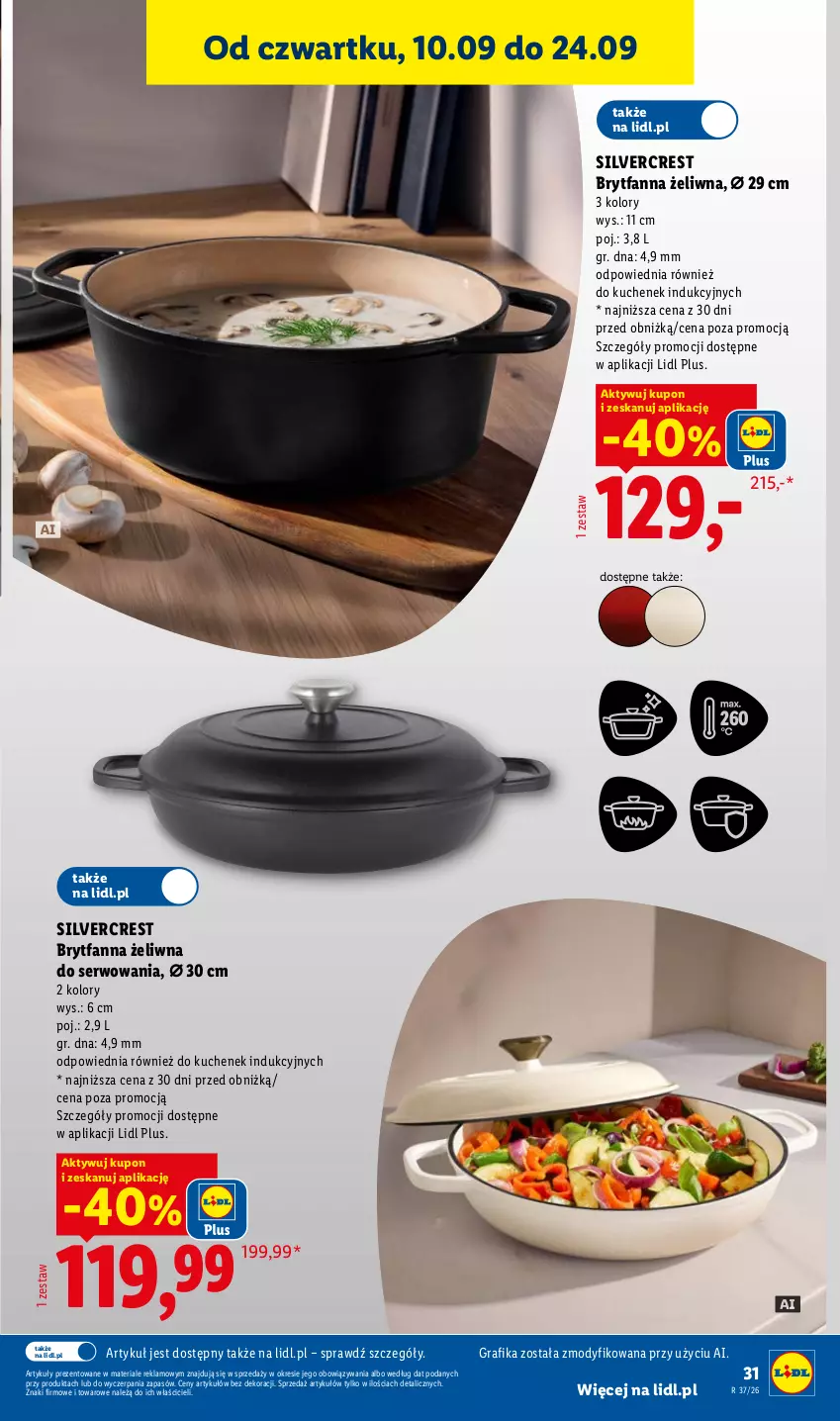 Gazetka promocyjna Lidl - Gazetka ważna od 07.09. do 12.09. - ważna 07.09 do 12.09.2026 - strona 37 - produkty: Fa, Gra, Grafika, Ser, Silvercrest