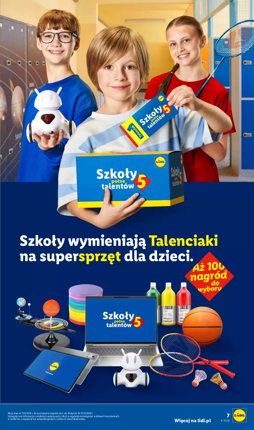 Gazetka promocyjna Lidl - Gazetka ważna od 07.09. do 12.09. - ważna 07.09 do 12.09.2026 - strona 7 - produkty: Dzieci