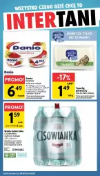 Gazetka promocyjna Intermarche - Gazetka - ważna od 26.03 do 26.03.2025 - strona 12 - produkty: Ser, Danone, Twaróg, Kawa, Serek, Danio, Woda mineralna, Woda, Cisowianka
