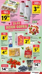 Gazetka promocyjna Intermarche - Gazetka - ważna od 26.03 do 26.03.2025 - strona 13 - produkty: Borówka, Jaja, Mąka, Bakoma, Gofry, Delecta, Fa