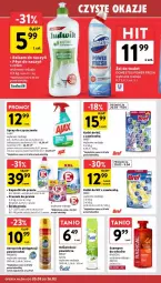 Gazetka promocyjna Intermarche - Gazetka - ważna od 26.03 do 26.03.2025 - strona 22 - produkty: Ajax, Spray do czyszczenia, Bref, Proszek do prania, Odtłuszczacz, Kulki do wc, Szampon, Pronto, Kapsułki do prania, Wagi