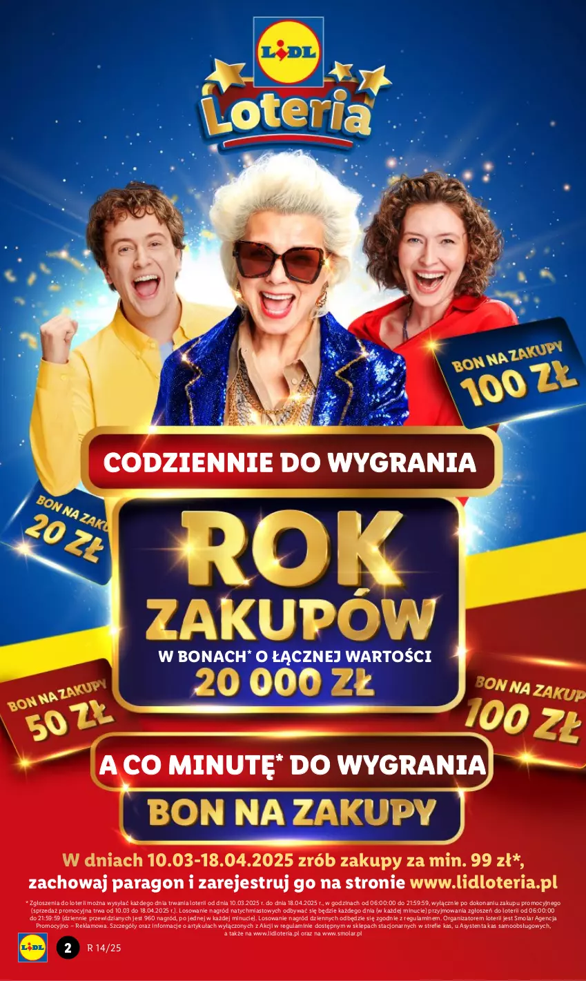 Gazetka promocyjna Lidl - GAZETKA - ważna 31.03 do 05.04.2025 - strona 2 - produkty: Gra, Mola