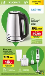 Gazetka promocyjna Lidl - GAZETKA - Gazetka - ważna od 05.04 do 05.04.2025 - strona 39 - produkty: Blender ręczny, Blender, Rozdrabniacz, Czajnik, Kuchnia, Zelmer, Kubek