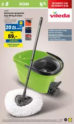 Gazetka promocyjna Lidl - GAZETKA - Gazetka - ważna od 05.04 do 05.04.2025 - strona 47 - produkty: Mop, Kuchnia, Vileda