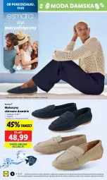 Gazetka promocyjna Lidl - GAZETKA - Gazetka - ważna od 05.04 do 05.04.2025 - strona 8 - produkty: Mokasyny, Moda