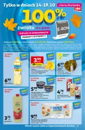 Gazetka promocyjna Auchan - Pewność Niskich Cen Supermarket - Gazetka - ważna od 23.10 do 23.10.2024 - strona 3 - produkty: Sos, Sok, Ser, Rum, Papier, Cytryny, Kawa, Ziemniaki, Papier toaletowy, Siatka, Sok jabłkowy, Czekolada, Tuńczyk, Olej rzepakowy, Deser, Olej