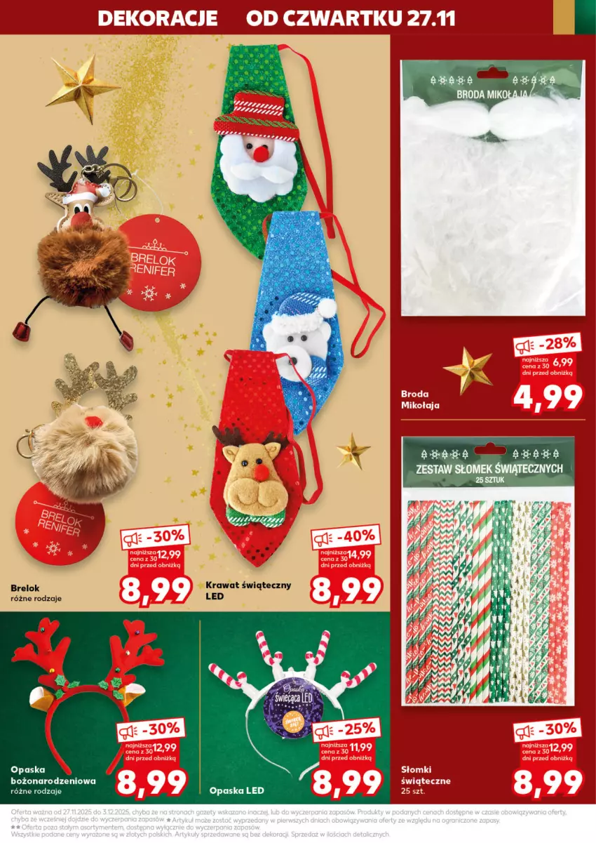 Gazetka promocyjna Kaufland - Kaufland - ważna 27.11 do 03.12.2025 - strona 41 - produkty: Opaska