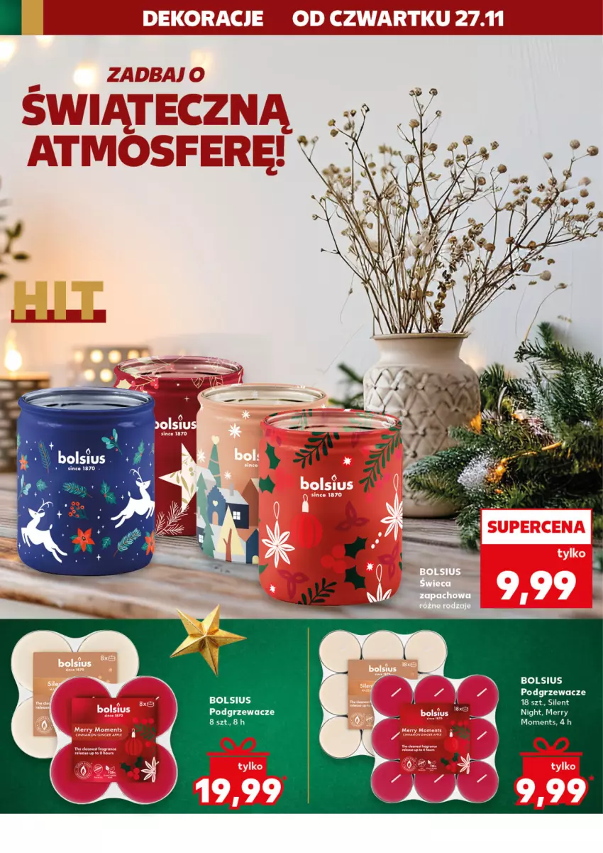 Gazetka promocyjna Kaufland - Kaufland - ważna 27.11 do 03.12.2025 - strona 42 - produkty: Bols, Bolsius, Moments, Podgrzewacze