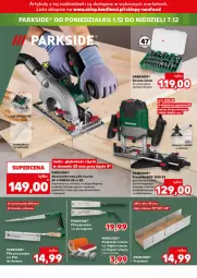 Gazetka promocyjna Kaufland - Kaufland - Gazetka - ważna od 03.12 do 03.12.2025 - strona 14 - produkty: Parkside, Papier, Uchwyty, Papier ścierny, Podkład, Akumulator