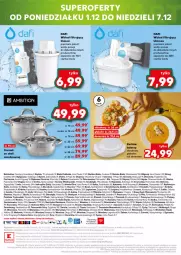 Gazetka promocyjna Kaufland - Kaufland - Gazetka - ważna od 03.12 do 03.12.2025 - strona 60 - produkty: Chrzan, Top, Sos, Sok, Ser, Rum, Noż, BIC, Inka, Szal, Kosz, Dior, Talerz, Zestaw talerzy, Wkład filtrujący, Deser, Wino, Orka, Rondel, Fa