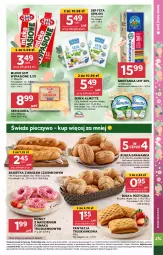 Gazetka promocyjna Stokrotka - Supermarket - Gazetka - ważna od 15.04 do 15.04.2025 - strona 13 - produkty: Piec, Warzywa, Ser, Por, Gra, Serek, Bagietka, Bułka grahamka, Pieczywo, Feta, Fanta, Owoce, Gouda, Donut, Bułka, Almette, Mleko, Fa