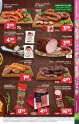 Gazetka promocyjna Stokrotka - Supermarket - Gazetka - ważna od 15.04 do 15.04.2025 - strona 19 - produkty: Warzywa, Sól, Cukier, Kindziuk, Kiełbasa krakowska, Czosnek, Pasztet, Szynka, Pieprz, Owoce, Kabanos, Kiełbasa, Mięso wieprzowe, Mięso, NOWAK