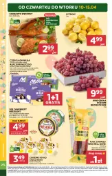 Gazetka promocyjna Stokrotka - Supermarket - Gazetka - ważna od 15.04 do 15.04.2025 - strona 2 - produkty: Warzywa, Ser, Por, Gra, Cukier, Karmazyn wędzony, Président, Cytryny, Mleczko, Camembert, Winogrona, Czekolada, Owoce, Cukierki, Wino, Mięso, Milka