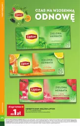 Gazetka promocyjna Stokrotka - Supermarket - Gazetka - ważna od 15.04 do 15.04.2025 - strona 26 - produkty: Warzywa, Lipton, Owoce, Herbata