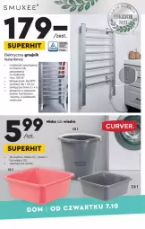 Gazetka promocyjna Biedronka - Jesień - Gazetka - ważna od 20.10 do 20.10.2021 - strona 29 - produkty: Grzejnik, Miarka, Grzejnik łazienkowy, Wiadro, Miska