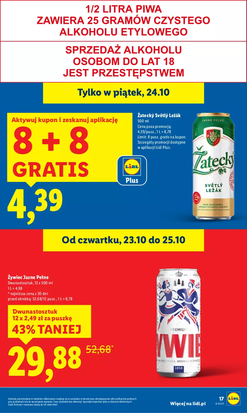 Gazetka promocyjna Lidl - GAZETKA - ważna 23.10 do 25.10.2025 - strona 17 - produkty: Gra