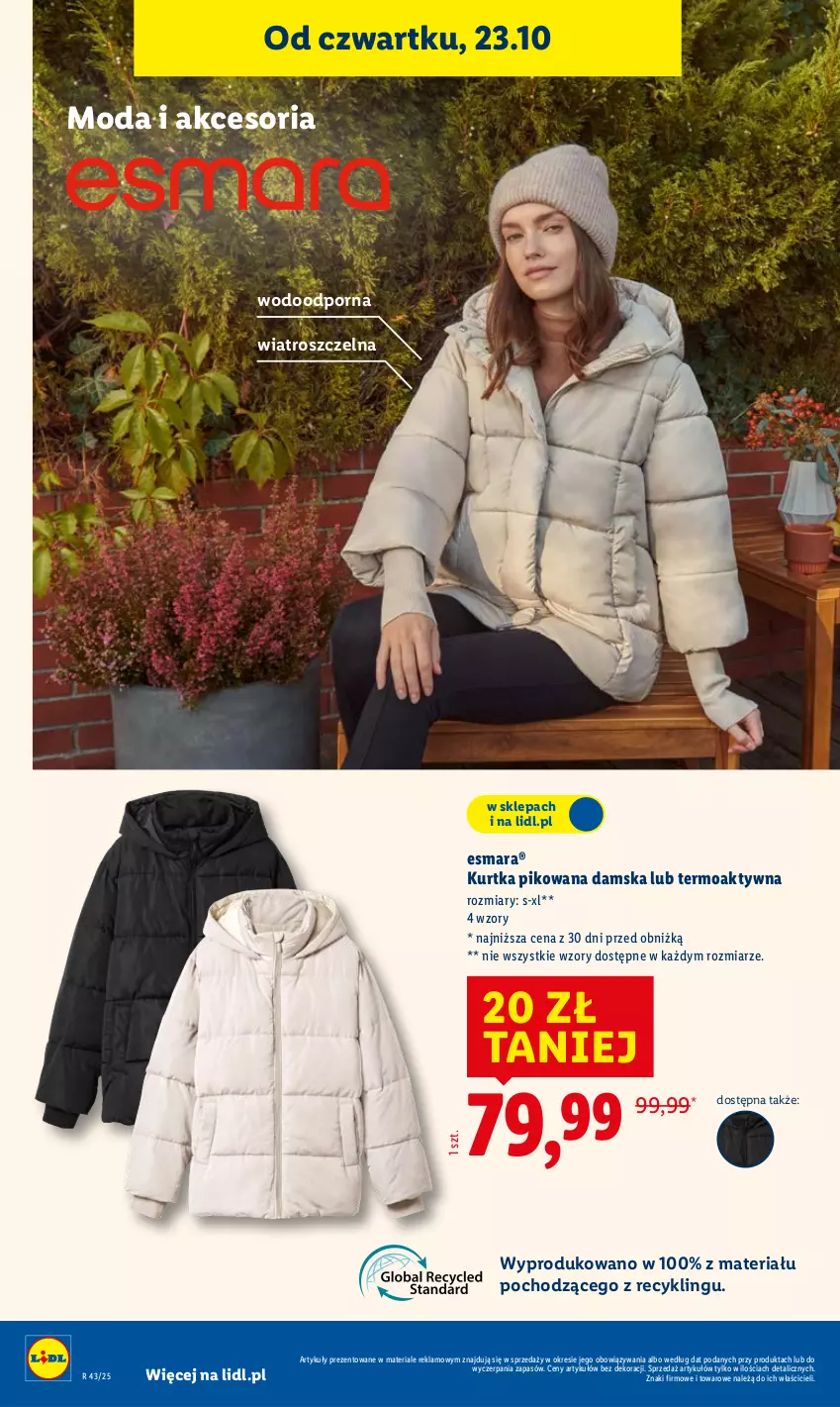 Gazetka promocyjna Lidl - GAZETKA - ważna 23.10 do 25.10.2025 - strona 24 - produkty: Kurtka, Moda, Por
