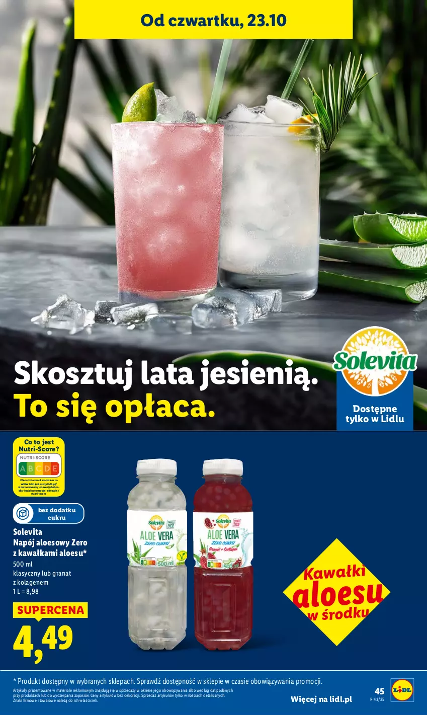 Gazetka promocyjna Lidl - GAZETKA - ważna 23.10 do 25.10.2025 - strona 49 - produkty: Gra, Granat, Kawa, Kolagen, Kosz, Napój, Wazon