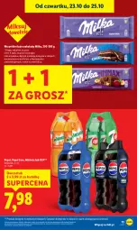 Gazetka promocyjna Lidl - GAZETKA - Gazetka - ważna od 25.10 do 25.10.2025 - strona 15 - produkty: 7up, Mirinda, Pepsi, Milka