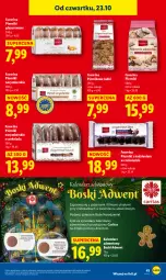 Gazetka promocyjna Lidl - GAZETKA - Gazetka - ważna od 25.10 do 25.10.2025 - strona 45 - produkty: Piernik, Lazur, Kalendarz, Kalendarz adwentowy, Fa