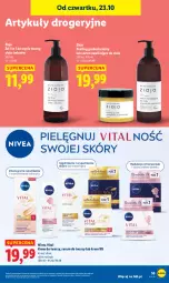 Gazetka promocyjna Lidl - GAZETKA - Gazetka - ważna od 25.10 do 25.10.2025 - strona 59 - produkty: Krem do twarzy, Ser, Rum, Serum do twarzy, Serum, Ziaja, Peeling, Krem bb, Nivea