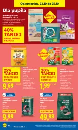 Gazetka promocyjna Lidl - GAZETKA - Gazetka - ważna od 25.10 do 25.10.2025 - strona 62 - produkty: Mokra karma, Sucha karma