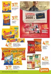 Gazetka promocyjna Gama - Gazetka Gama - Gazetka - ważna od 29.09 do 29.09.2023 - strona 5 - produkty: Piec, Cheetos, Lajkonik, Chrupki, Precle, Przysnacki, Baton, Krakersy