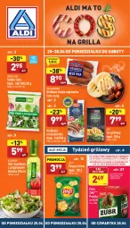 Gazetka promocyjna Aldi - Katalog spożywczy - Gazetka - ważna od 30.04 do 30.04.2022 - strona 1 - produkty: Piwa, Piwo, Kujawski, Ser, Gra, Chipsy, Sałat, Olej rzepakowy, Grill, Lay’s, Olej, Kiełbasa, Kiełbasa śląska, Fa