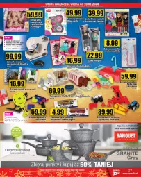 Gazetka promocyjna Topaz - Gazetka - Gazetka - ważna od 06.12 do 06.12.2023 - strona 27 - produkty: Piec, Por, Wyrzutnia, Zlew, Tran, Zabawka, Sport, Szyna, Dzieci, Pistolet, Lalka