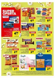 Gazetka promocyjna Carrefour - Gazetka - ważna od 30.03 do 30.03.2024 - strona 13 - produkty: Ciastka, Krakus, Por, Koc, Orzeszki, Jutrzenka, Jeżyki, Chrupki, Snickers, Mars, Ferrero, Delicje, Baton, Lorenz, Gala, Haribo, Krakuski, Kinder, Fa