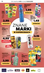 Gazetka promocyjna Netto - Artykuły spożywcze - Gazetka - ważna od 10.08 do 10.08.2022 - strona 12 - produkty: Sok, Gin, Gra, Napój energetyczny, Granat, Ice tea, Lack, Lipton, Woda mineralna, Woda, Mango, Napój, Fa