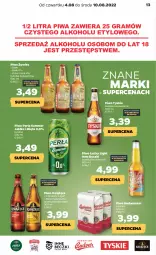 Gazetka promocyjna Netto - Artykuły spożywcze - Gazetka - ważna od 10.08 do 10.08.2022 - strona 13 - produkty: Piwa, Piwo, Książęce, Ser, Gra, Tyskie, Perła, Mięta