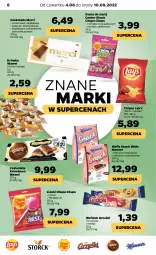 Gazetka promocyjna Netto - Artykuły spożywcze - Gazetka - ważna od 10.08 do 10.08.2022 - strona 8 - produkty: Chipsy, Wafelek, Kawa, Chupa Chups, Wawel, Wafle, Grześki, Czekolada, Guma do żucia, Lizaki, Lay’s, Mango, Merci
