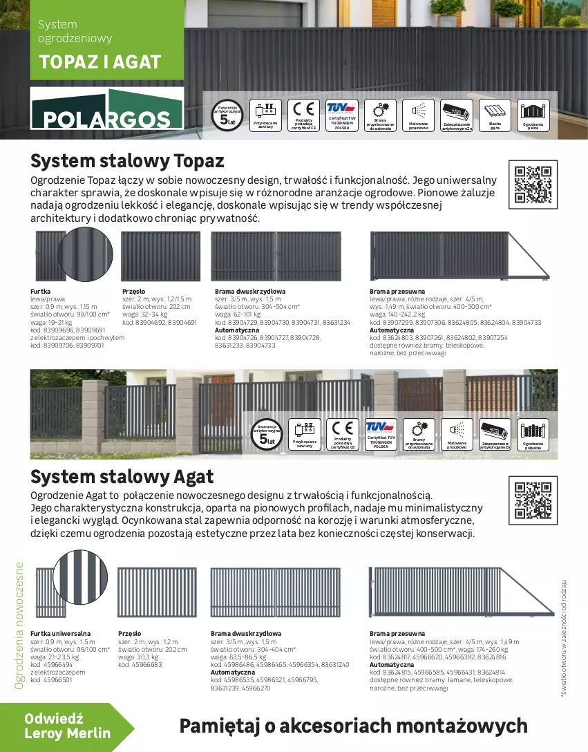 Gazetka promocyjna Leroy Merlin - Gazetka Leroy Merlin - ważna 01.03 do 30.11.2025 - strona 16 - produkty: Cynk, Mięta, Piec, Por, Rama, Ser, Teleskop, Top, Waga, Wagi