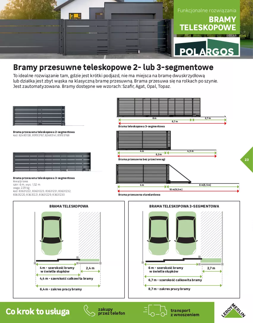 Gazetka promocyjna Leroy Merlin - Gazetka Leroy Merlin - ważna 01.03 do 30.11.2025 - strona 23 - produkty: Por, Rama, Sport, Telefon, Teleskop, Top, Tran, Waga, Wagi