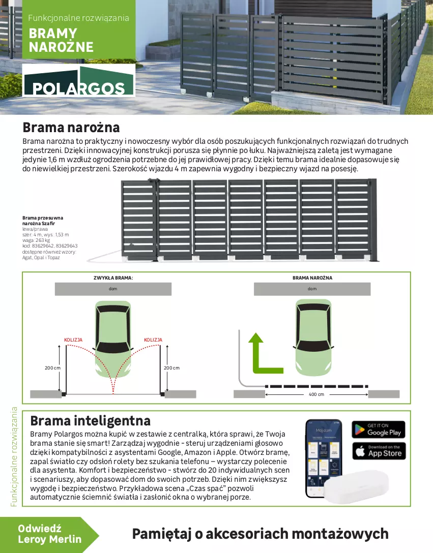 Gazetka promocyjna Leroy Merlin - Gazetka Leroy Merlin - ważna 01.03 do 30.11.2025 - strona 24 - produkty: Intel, Mięta, Piec, Por, Rama, Telefon, Top, Waga