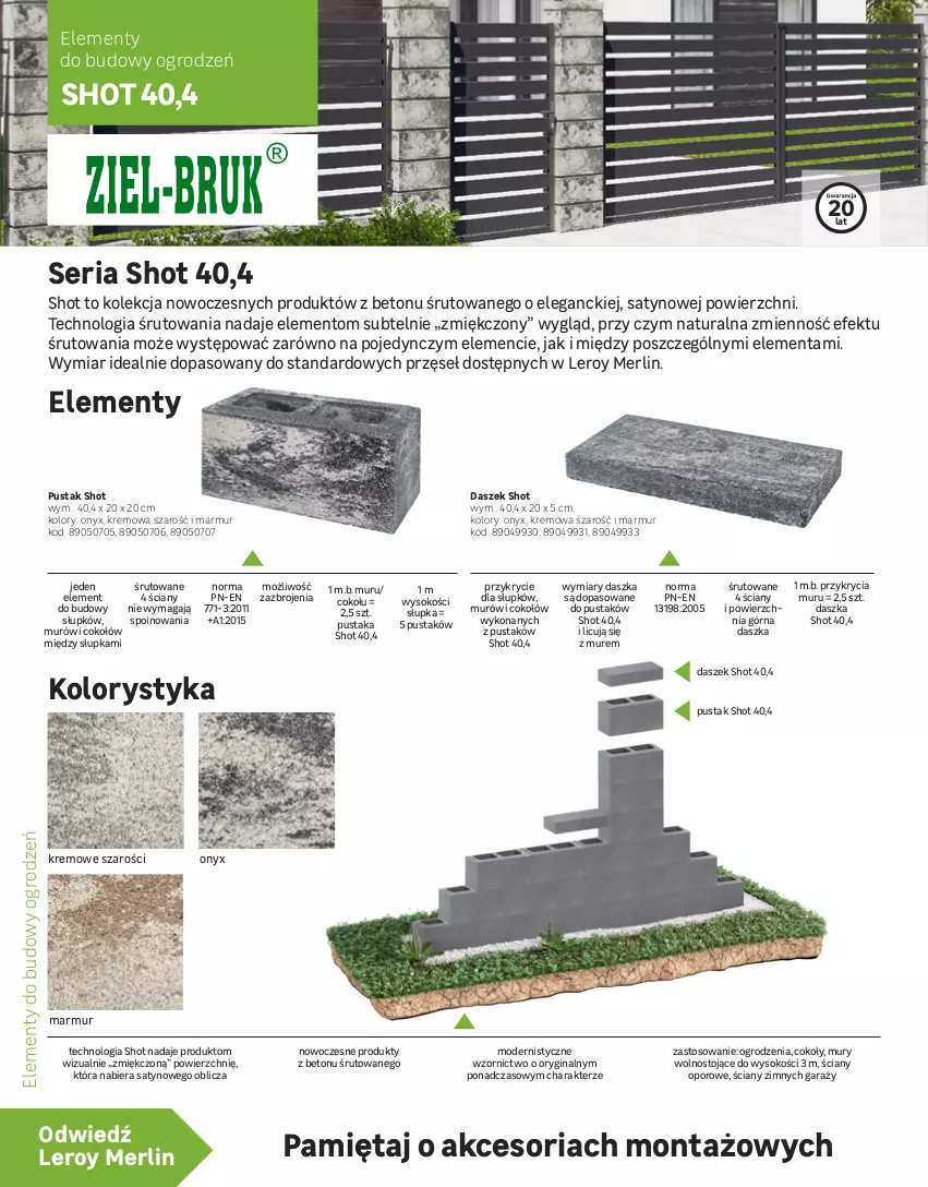 Gazetka promocyjna Leroy Merlin - Gazetka Leroy Merlin - ważna 01.03 do 30.11.2025 - strona 28 - produkty: Garaż, Gin, Mięta, Por, Ser, Sok