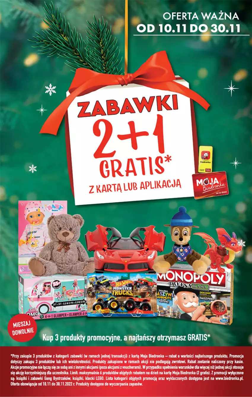 Gazetka promocyjna Biedronka - W tym tygodniu  P - ważna 14.11 do 19.11.2022 - strona 52 - produkty: Gra, Klocki, LEGO, Rama