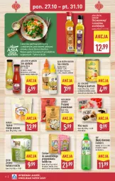 Gazetka promocyjna Aldi - Smakowita podróż do Azji - Gazetka - ważna od 31.10 do 31.10.2025 - strona 2 - produkty: All Seasons, Sos, Gin, Olej sezamowy, Mango suszone, Sezam, Syrop, Wasa, Herbata, Mango, Napój, Olej, Kokos, Imbir, Fa