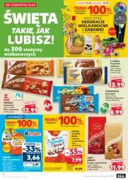 Gazetka promocyjna Kaufland - Gazetka tygodnia - Gazetka - ważna od 15.04 do 15.04.2025 - strona 12 - produkty: Cukier, Praliny, Lindor, Cukierki czekoladowe, Tera, Lody, LEGO, Czekolada, E. Wedel, Cukierki, Waga, Kinder, Lindt
