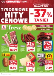 Gazetka promocyjna Kaufland - Gazetka tygodnia - Gazetka - ważna od 15.04 do 15.04.2025 - strona 4 - produkty: Piec, Kiełbasa wiejska, Warzywa, Ser, Gra, Bułka grahamka, Winogrona, Kapustą, Pieczywo, Boczek, Owoce, Kabanos, Bigos, Gouda, Wino, Kiełbasa, Olewnik, Bułka, Boczek wieprzowy