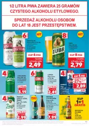 Gazetka promocyjna Kaufland - Gazetka tygodnia - Gazetka - ważna od 15.04 do 15.04.2025 - strona 45 - produkty: Piwa, Piwo, Gra, Kasztelan, Carlsberg, Piwo jasne, Harnaś