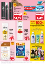 Gazetka promocyjna Kaufland - Gazetka tygodnia - Gazetka - ważna od 15.04 do 15.04.2025 - strona 47 - produkty: Mydło w płynie, Pantene, Pasta do zębów, Taft, Szampon, Gillette, Odżywka, Mydło, Colgate, Waga, Luksja, Nivea, LG, Fa