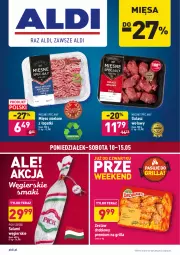 Gazetka promocyjna Aldi - Gazetka - ważna od 15.05 do 15.05.2021 - strona 1 - produkty: Mięso mielone, Gulasz wołowy, Salami, Mięsne specjały, Tera, Grill, Mięso