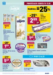 Gazetka promocyjna Aldi - Gazetka - ważna od 15.05 do 15.05.2021 - strona 7 - produkty: Ser, Ryż, Por, Gin, Napój roślinny, Lodówka, Mlekovita, Tera, Serek homogenizowany, Serek, Camembert, Lurpak, Piekarnik, Alpro, Grill, Masło, Napój, Kokos, Mleko